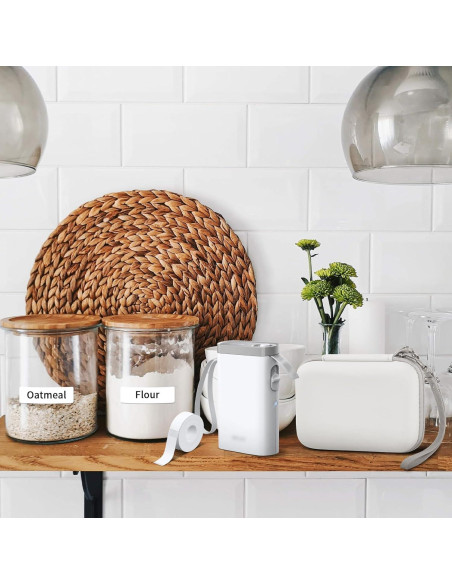 Estuche organizador COMECASE para impresora de etiquetas Nelko P21