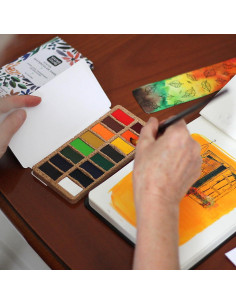 Juego de Pinturas Acuareladas Viviva Colors - 16 Colores Vibrantes 2