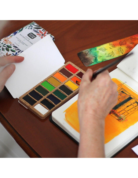 Juego de Pinturas Acuareladas Viviva Colors - 16 Colores Vibrantes