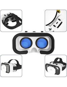 Auriculares VR 3D aiMaKE para Teléfono 4.7-6.5" Ajustables 2