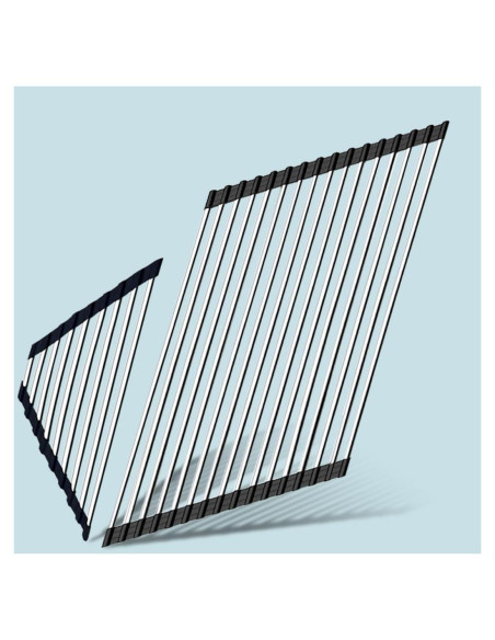 Escurridor de Platos Plegable Triangular ALIMART Acero Inoxidable