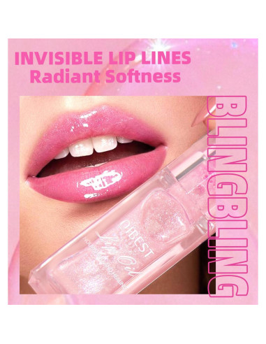 Aceite de Labios Cambiante de Color Bossup 2 Pcs Hidratante