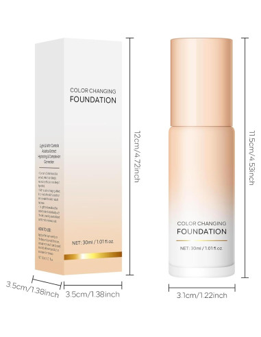 Base de Maquillaje KYDA CC Correctora Color 30ml Hidratante