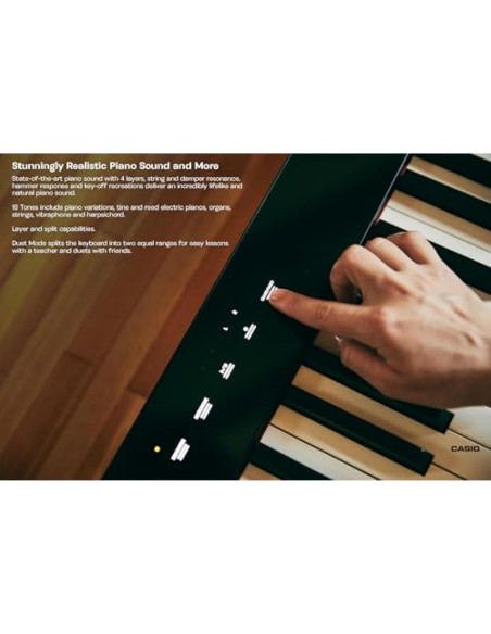 Piano Digital Casio Privia PX-S1100 88 Teclas Bluetooth Negro