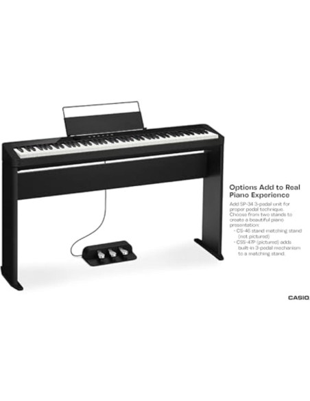 Piano Digital Casio Privia PX-S1100 88 Teclas Bluetooth Negro