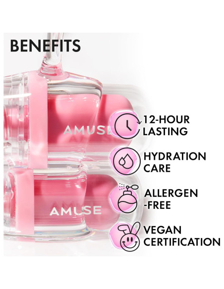 Tinte labial Jel-fit Amuse 07 Caramel 12 horas hidratante Tinte labial Jel-fit Amuse 07 Caramel 12 horas hidratante