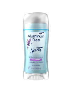 Desodorante Libre de Aluminio Secret Lavanda 68 g - 48 horas