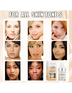 Base de Maquillaje Ginaday que Cambia de Color SPF 15 28g 2