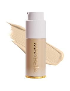 Base Líquida HD Invencible Mirabella - Cobertura Completa Marfil I40