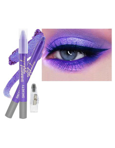 Lápiz de Sombra de Ojos Morado Daeuwiutr - Impermeable y Cremoso