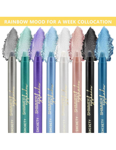 Lápiz de Sombra de Ojos Morado Daeuwiutr - Impermeable y Cremoso