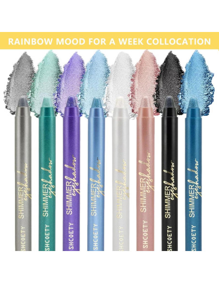 Lápiz de Sombra de Ojos Morado Daeuwiutr - Impermeable y Cremoso