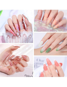 COSCELIA Kit de Esmalte de Gel Jelly 25 Colores para Manicura 2