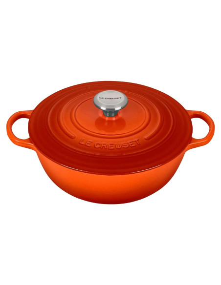 Olla de Hierro Fundido Le Creuset 7.5L Llama, Esmaltada
