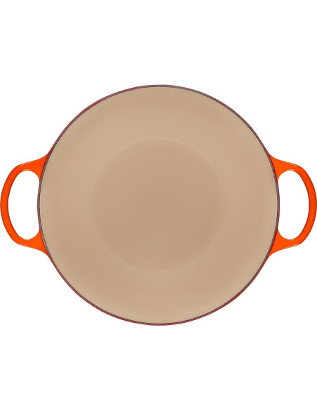 Olla de Hierro Fundido Le Creuset 7.5L Llama, Esmaltada