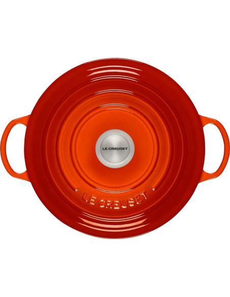 Olla de Hierro Fundido Le Creuset 7.5L Llama, Esmaltada