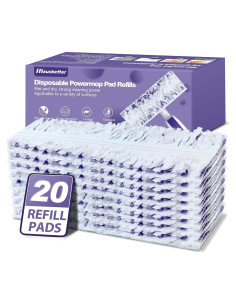 20 Almohadillas de Recarga para Mopa Eléctrica Hisucbetter