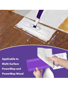 20 Almohadillas de Recarga para Mopa Eléctrica Hisucbetter 2