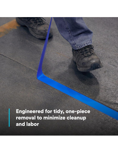 Cinta de Vinilo 3M 471 Azul 0.32 cm x 32.92 m para Industria