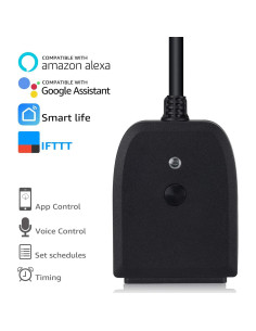 Enchufe Inteligente Exterior TORCHSTAR 2-en-1 WiFi IP44 2