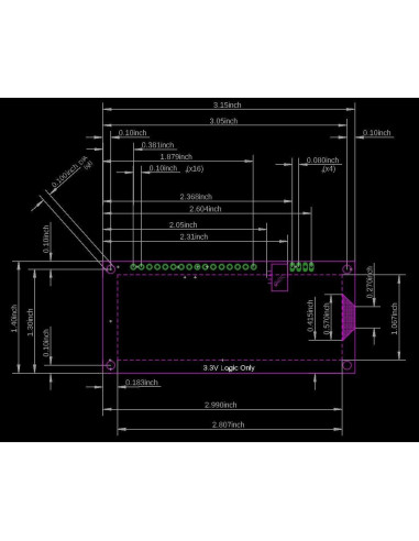 LCD 16x2 RGB SparkFun SerLCD, Pantalla Negra, 3.3V