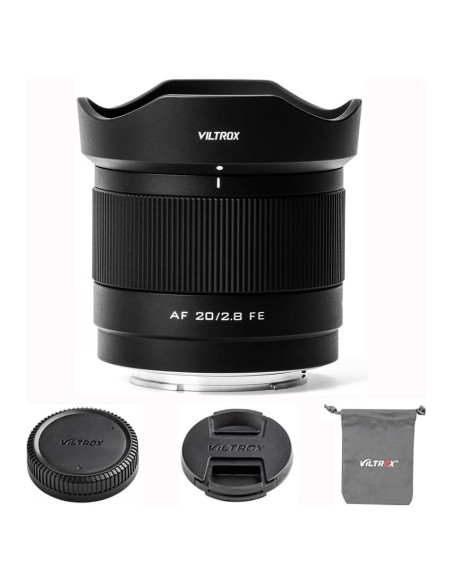 Lente VILTROX 20mm f2.8 FE para cámaras Sony E-Mount