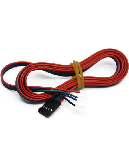 Cables Dupont 4pin a 6pin Iverntech 1M para Motor Nema 17