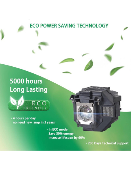 Lámpara de proyector Zaofpsan V13H010L97 200W para Epson