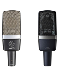 Micrófono de Condensador AKG C214 Par Gemelo Profesional