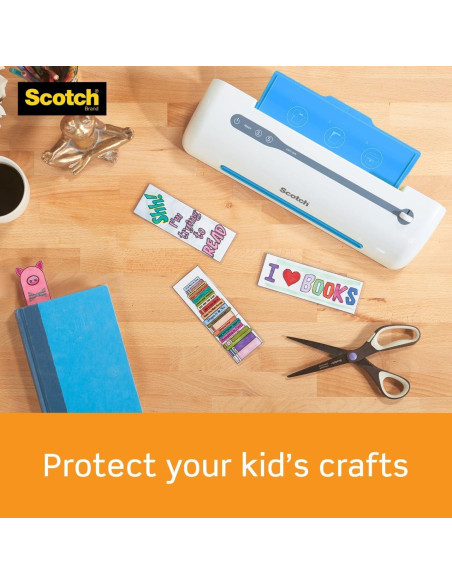 Bolsas de Laminado Térmico Scotch Mate 22.6x29 cm, 50 Unidades