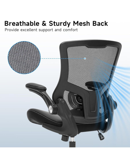 Silla de Oficina Ergonómica Chair Store con Soporte Lumbar Ajustable