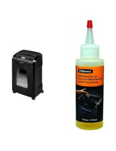 Trituradora de Papel Fellowes 14C10 Corte Cruzado 14 Hojas + Aceite 473 ml