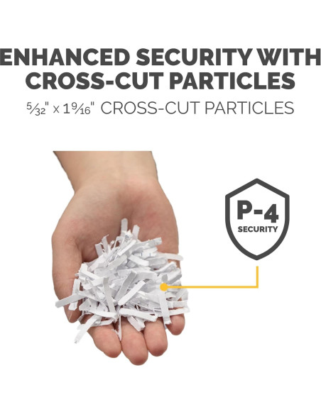 Trituradora de Papel Fellowes 14C10 Corte Cruzado 14 Hojas + Aceite 473 ml