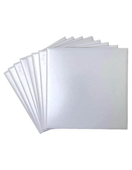 Azulejo Cerámico Blanco Mate Tenedos 15x15 cm - Caja de 8 Piezas Azulejo Cerámico Blanco Mate Tenedos 15x15 cm - Caja de 8 Piezas