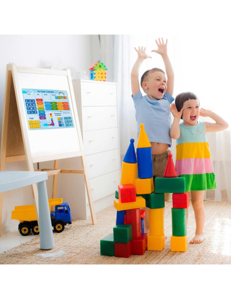 Calendario Magnético para Niños Simple Magic 58 Piezas Calendario Magnético para Niños Simple Magic 58 Piezas