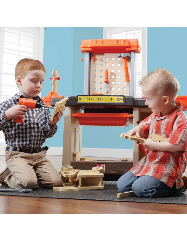 Banco de Trabajo para Niños Step2 Handyman con 35 Accesorios