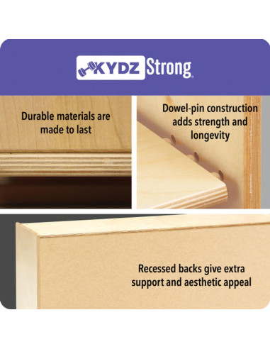 Árbol de Marionetas Jonti-Craft 0488JC para 33 Marionetas