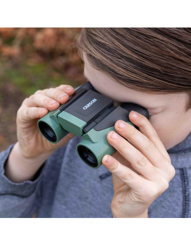 Binoculares Carson Wild Cat 7x18mm Sin Enfoque para Niños