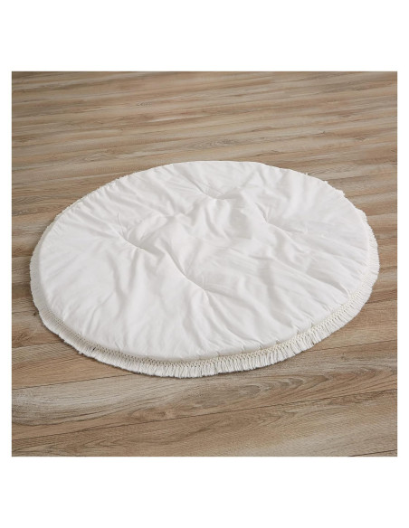 Alfombra de Juego Boho Sweet Jojo Designs Beige 91 cm Algodón