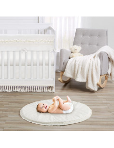 Alfombra de Juego Boho Sweet Jojo Designs Beige 91 cm Algodón 2