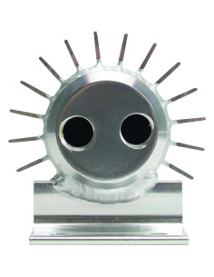 Enfriador de Disipador de Calor Derale 13262 Aluminio 45.72 cm 2