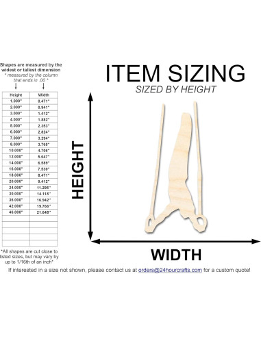 Anillos de Gimnasia de Madera Sin Terminar 18" 1/4" 24 Hour Crafts