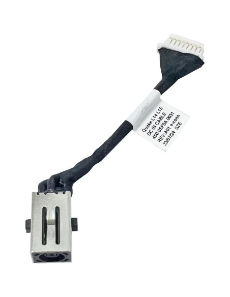 Cable Conector DC Reemplazo Zahara para Cargador Dell Latitude