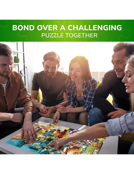 Rompecabezas Quokka 1000 Piezas Fiesta de Animales