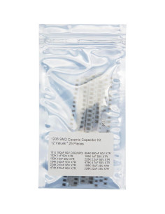Kit de Capacitores Cerámicos SMD 1206 - 12 Valores 25 Piezas 2