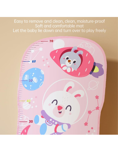Alfombra de Juego para Bebés Al YING LE Rosa con Piano Musical