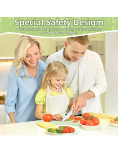 Set de Cuchillos para Niños WALAWALA 4 Piezas Libre de BPA 2