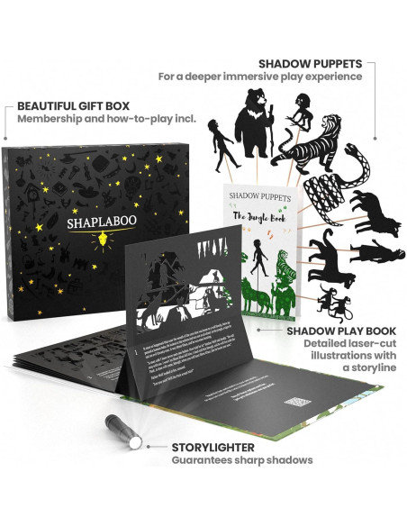 Conjunto Premium Juguete Educativo Shaplaboo 3-8 Años