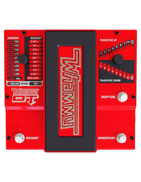 Pedal de Efectos DigiTech Whammy DT con Afinación Descendente