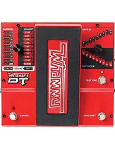 Pedal de Efectos DigiTech Whammy DT con Afinación Descendente